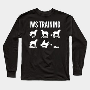 IWS Training Irish Water Spaniel Tricks Long Sleeve T-Shirt